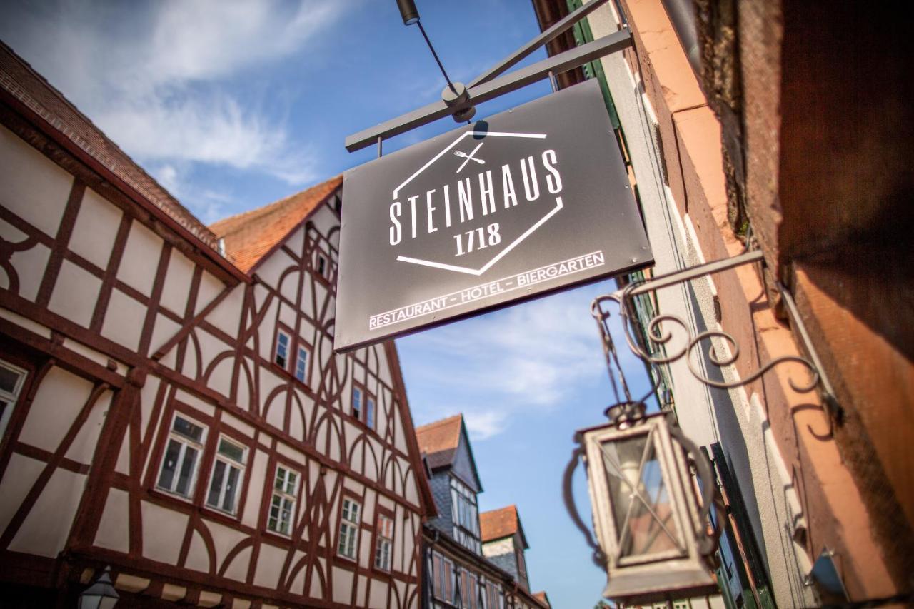 Büdingen Steinhaus 1718酒店 外观 照片